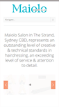 Mobile Screenshot of maiolosalon.com